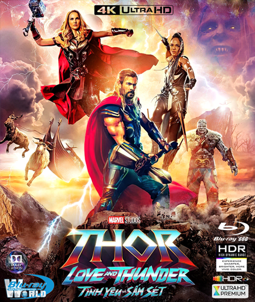 4KUHD-832. Thor Love and Thunder 2022 - Thor: Tình Yêu Và Sấm Sét 2022 4K-66G (TRUE- HD 7.1 DOLBY ATMOS) USA